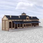 Click to see information about the 'Nordstadt Station (for DAZ Studio)'.