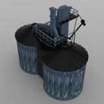 Twin Silo (for DAZ Studio)