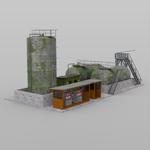 Diesel Pumpstation (for DAZ Studio)