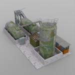 Diesel Pumpstation (for DAZ Studio)