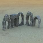 Dungeon Pack 1: Archways (for Poser)