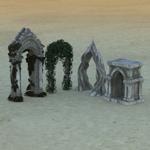Dungeon Pack 1: Archways (for Poser)