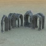 Click to see information about the 'Dungeon Pack 1: Archways (for Poser)'.