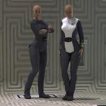 Click to see information about the 'SFU TMP Outfit (for La Femme 2) (for Poser)'.