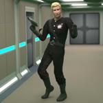 Terran Federation Trooper (for L`Homme 2) (for Poser)