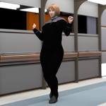 SFU FC DS9 2371 Outfit (for La Femme 2) (for Poser)