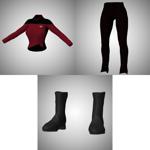 SFU TNG 2366 Outfit (for La Femme 2) (for Poser)