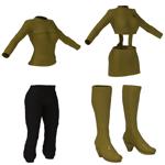 Space Fleet Uniform (for LF2 and LH2) (for Poser)