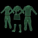 Space Fleet Uniform (for G8) (for DAZ Studio)