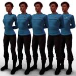Space Fleet Uniform (for G9) (for DAZ Studio)