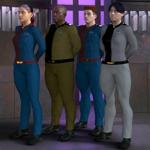 Earth Alliance Uniform (for G8 and G9) (for DAZ Studio)