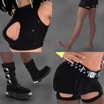 Cybergoth (for G8F) (for DAZ Studio)