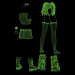 Cybergoth (for G8F) (for DAZ Studio)