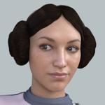 Star Princess Hair (for G8F) (for DAZ Studio)