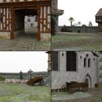 Medieval Manor (for DAZ Studio)