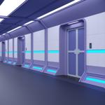Wilbur Hallway (for DAZ Studio)