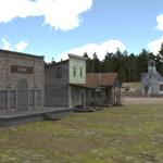 Western Town Set 1 (for Poser)