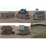 Western Town Set 1 (for Poser)