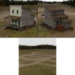 Western Town Set 1 (for DAZ Studio)