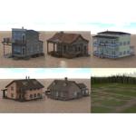 Western Town Set 2 (for Poser)
