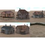 Western Town Set 3 (for Poser)