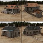 Western Town Set 3 (for DAZ Studio)