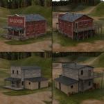 Western Town Set 4 (for DAZ Studio)