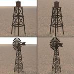 Western Town Set 5 (for Poser)
