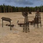 Western Town Set 5 (for DAZ Studio)