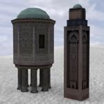 Middle East Buildings 5 (for DAZ Studio)