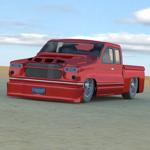 Romero Bling Pickup Truck (for Poser)