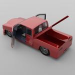 Romero Bling Pickup Truck (for DAZ Studio)