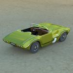 Romero Shark Sports Car (for Poser)
