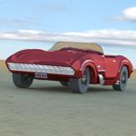 Click to see information about the 'Romero Shark Sports Car (for Poser)'.