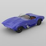 Romero Shark Sports Car (for DAZ Studio)