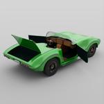 Romero Shark Sports Car (for DAZ Studio)