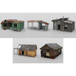 Shanty Town Buildings 1: Set 1 (for DAZ Studio)