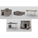 Shanty Town Buildings 1: Set 2 (for DAZ Studio)