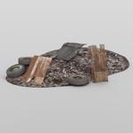Shanty Town Buildings 1: Accessories (for DAZ Studio)