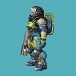 R9 Female Astronaut (for Poser)