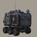 Moon Rover (for Poser)