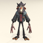Mutant Chuck (for Poser)