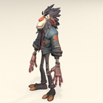 Mutant Chuck (for Poser)