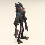 Mutant Chuck (for Poser)