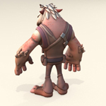 Mutant Boulder (for Poser)