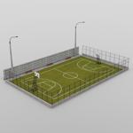 Click to see information about the 'Urban Basketball Court (for DAZ Studio)'.