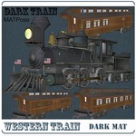 Dark Train MATs (for Poser)